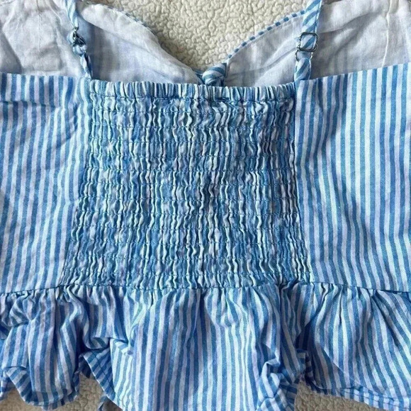 Forever 21 Blue Cropped Tank Top - Picture 3 of 6